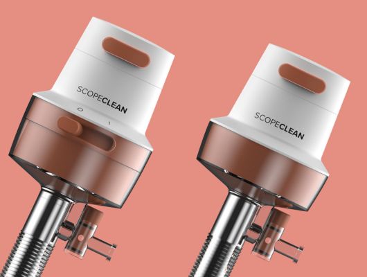 device concept to enable simple and effective cleaning of the laparoscope